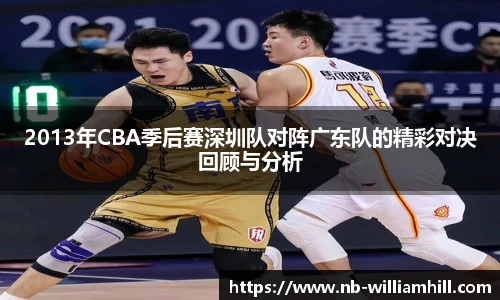 2013年CBA季后赛深圳队对阵广东队的精彩对决回顾与分析