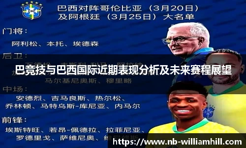 巴竞技与巴西国际近期表现分析及未来赛程展望